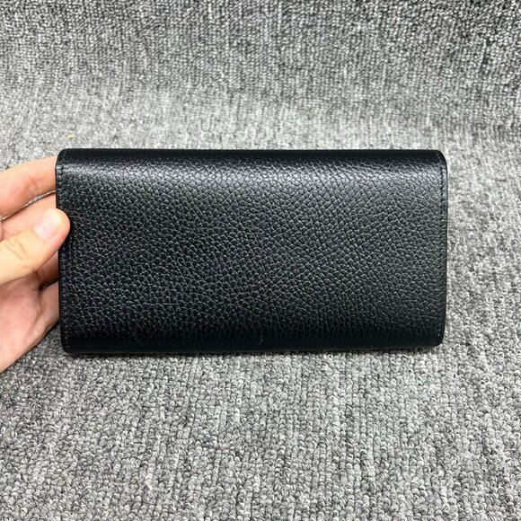 100% Authentic Gucci Soho Interlocking Leather Wallet - Picture 2 of 16
